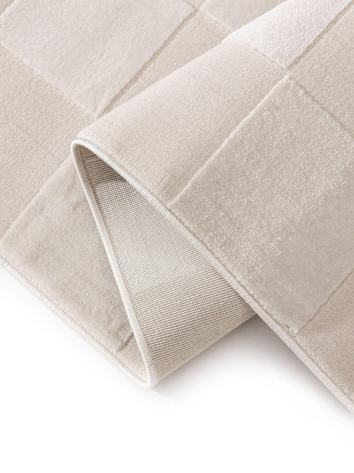 TEPPICH Claire Cream 120x170 cm - Creme, Kunststoff (120/170cm) - benuta