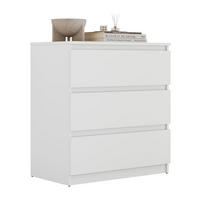 HIGHBOARD HANA M3 Weiß - Weiß, Holzwerkstoff (70/75/40cm) - Lookway