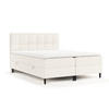 BOXBETT Arlette Creme 140/200 cm - Creme/Schwarz, Holz/Holzwerkstoff (140/200cm) - Maison de Reve