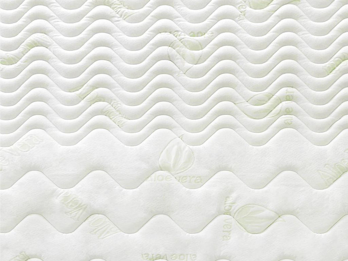 TOPPER - 2 Personen - stoff - weiß Antasse - Weiß, Textil (180/200cm) - Vente-Unique
