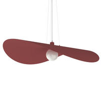 HÄNGELEUCHTE Piuma D90 - Rot, Metall (90/90/120cm) - Lumicom