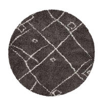 HOCHFLORTEPPICH 60/100 cm Orebro 171 - Anthrazit, Textil (60/100cm) - Paco Home