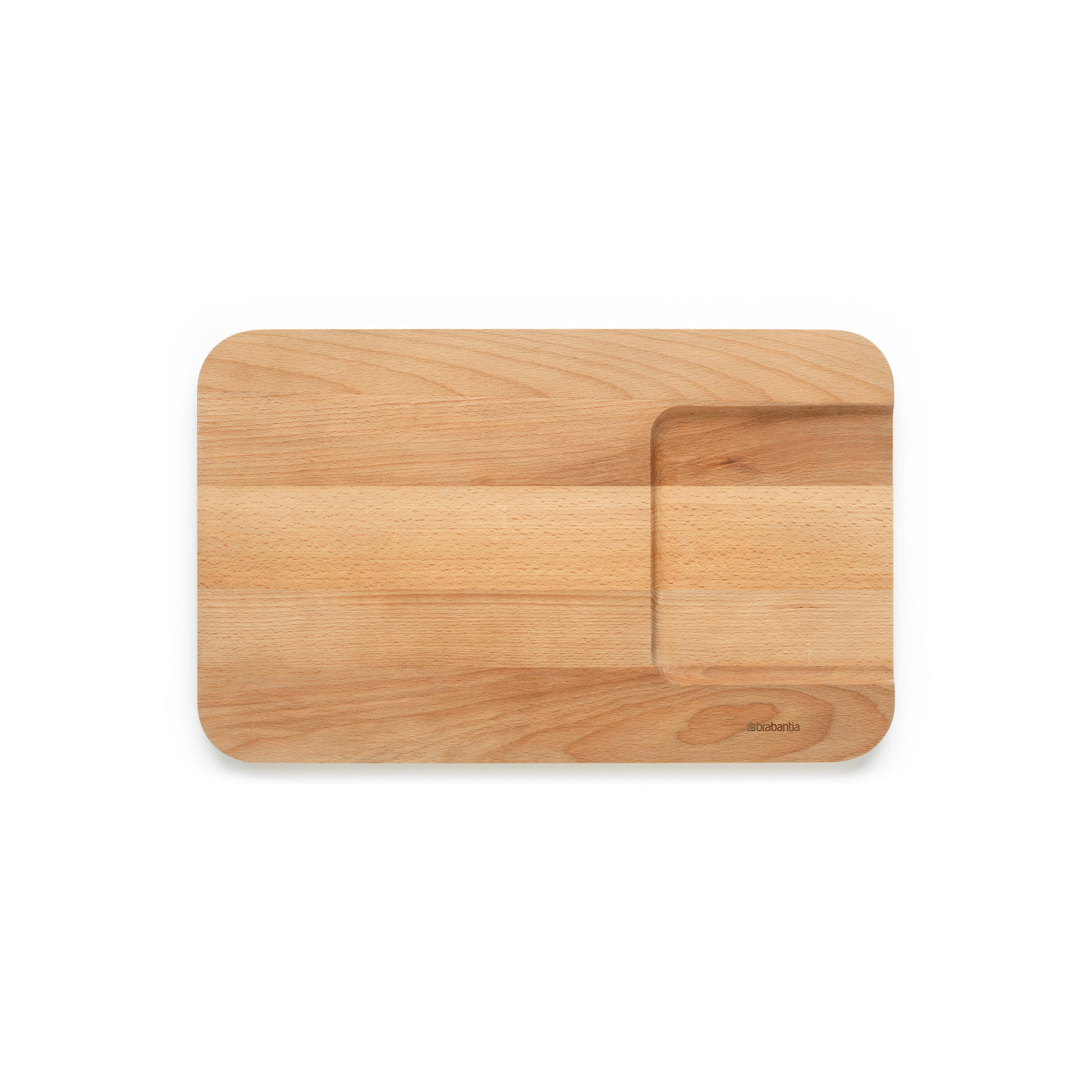 SCHNEIDEBRETT Profile für Gemüse, Wood - Braun, Holz (41.3/27cm) - Brabantia