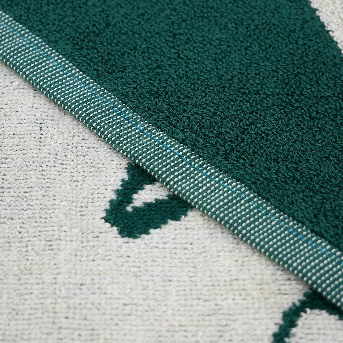 STRANDTUCH aus Veloursfrottee Jacquard Mehrfarbig 140x180 400g/m² - Anafi - Multicolor, Textil (140/180cm) - LE COMPTOIR DE LA PLAGE