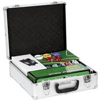 POKERSET Aluminium Kunststoff Silber - Silberfarben, Kunststoff - SPORTNOW