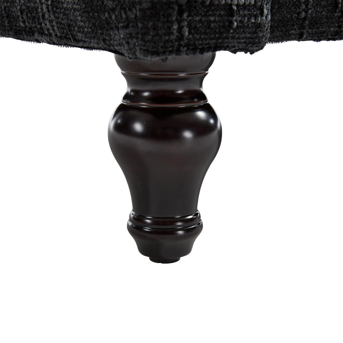 SOFA 2-Sitzer 175/83/78 cm Schwarz - Schwarz, Textil (83/78/175cm)