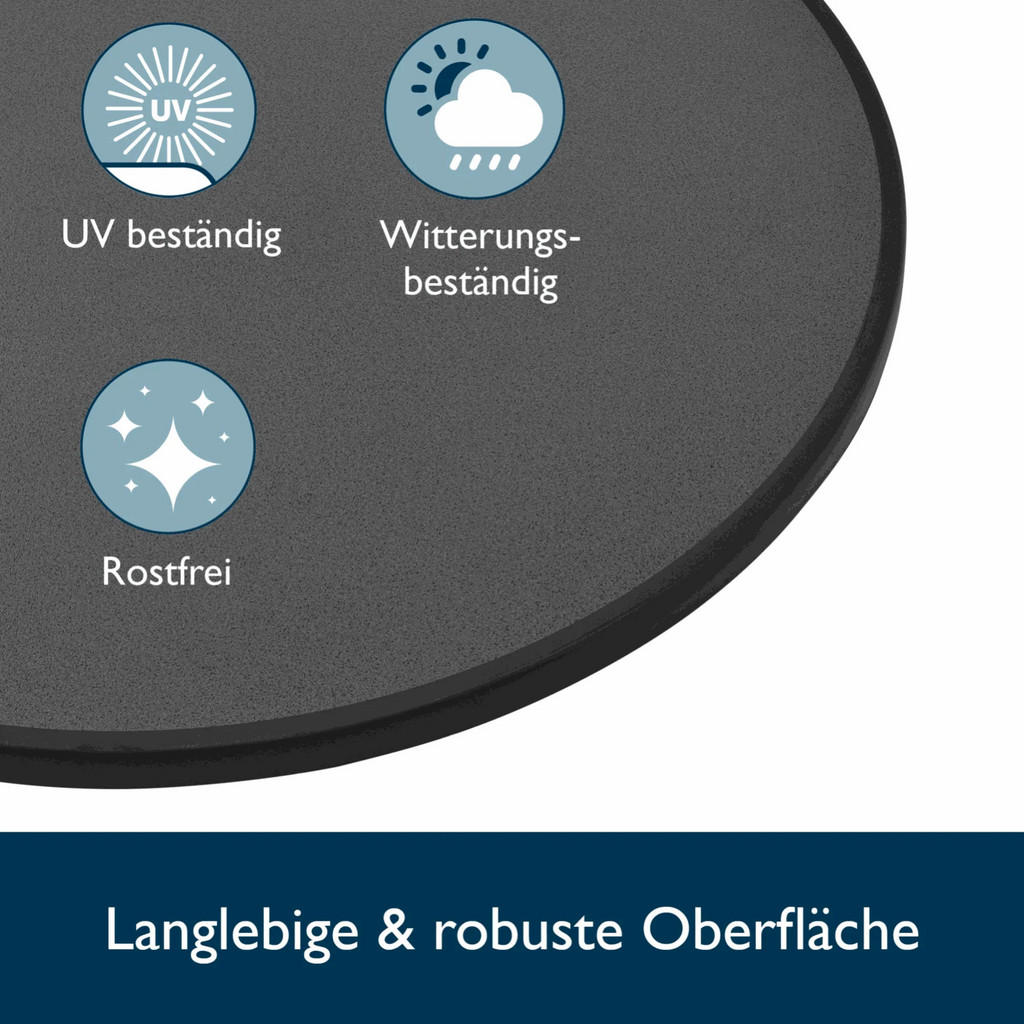 Thumbnail - Beautissu Stehtisch, Weiß, Textil, Rund, 70x110x70 cm, Esszimmer, Tische, Stehtische