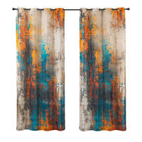 VORHANG 2ER SET SEOUL HxB 245x140 cm Apart - Türkis, Textil (140/245cm) - Gardinenbox