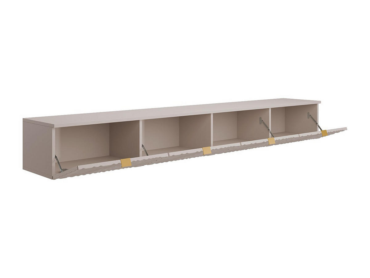 TV-HÄNGESCHRANK - 199.9 x 32 - holz - beige Rinarel - Beige, Holz (199.9/25/32cm) - Vente-Unique