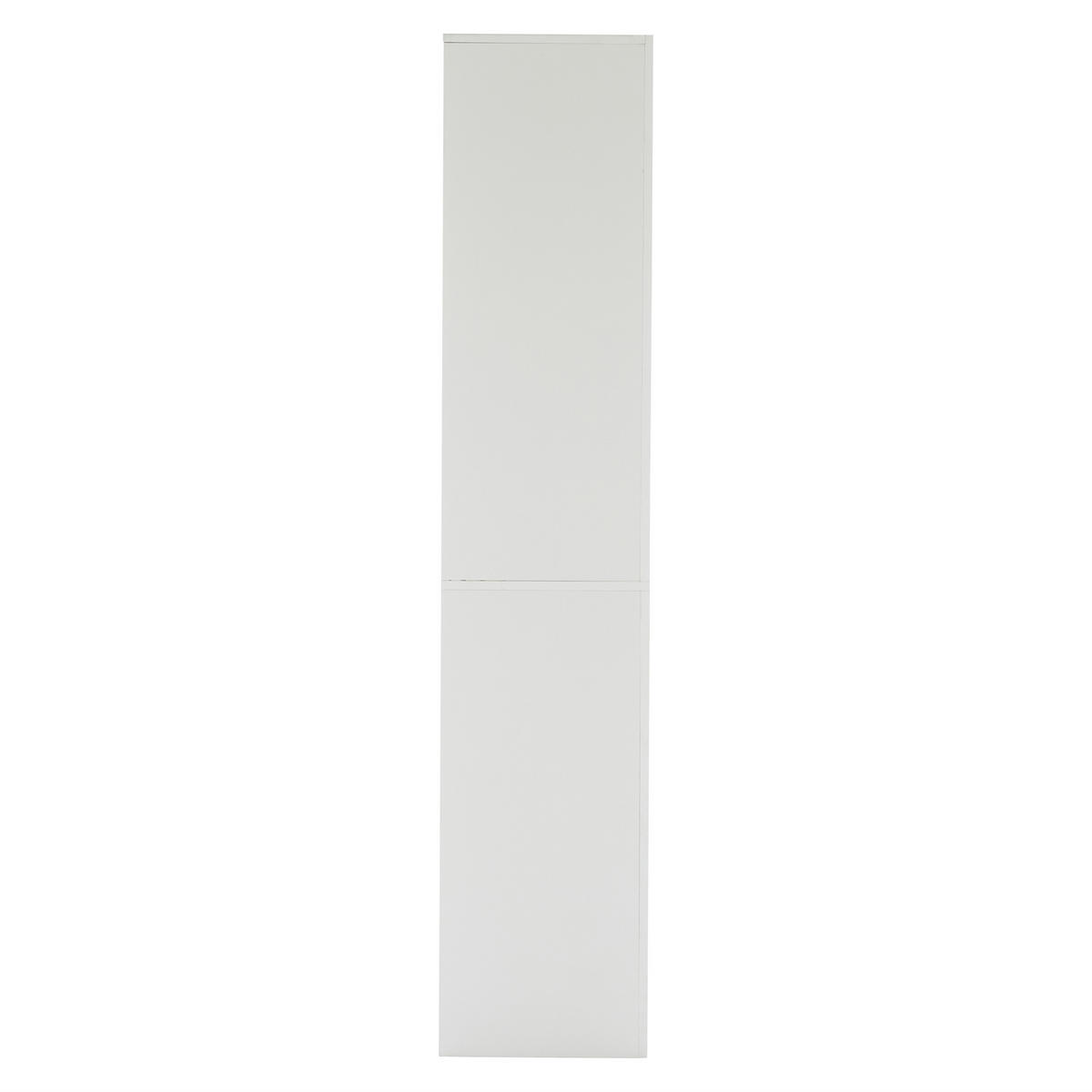 VITRINE in Weiß Standvitrine mit LED-Beleuchtung und Displayschicht für Wohnzimmer, B100/T35/H170cm - Weiß, Glas/Holzwerkstoff (100/170/35cm) - STILVORA