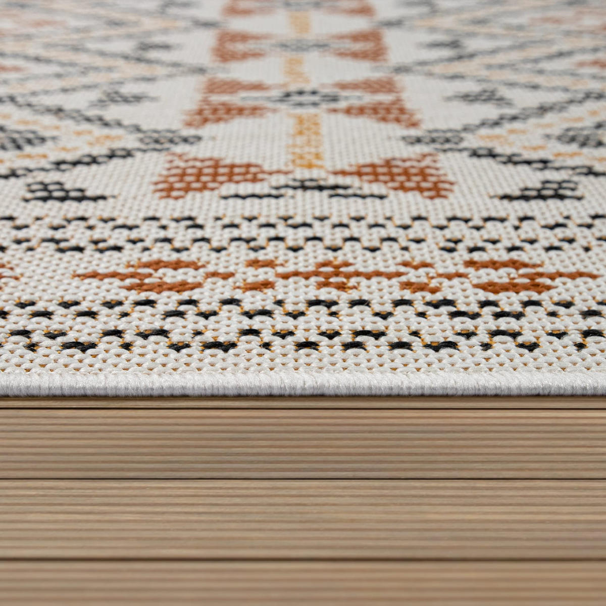 OUTDOORTEPPICH 200/290 cm Ostende 543 - Multicolor, Kunststoff (200/290cm) - Paco Home