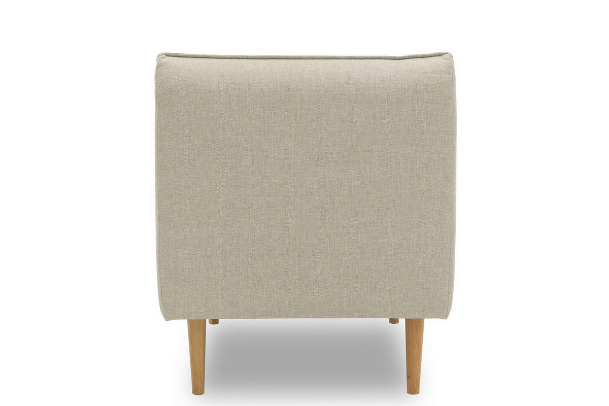 GARTENLOUNGE-SESSEL Braelyn 70x82x82 mit Outdoorbezug in sand - Sandfarben, Kunststoff (82/82/70cm) - 58aufmkessel