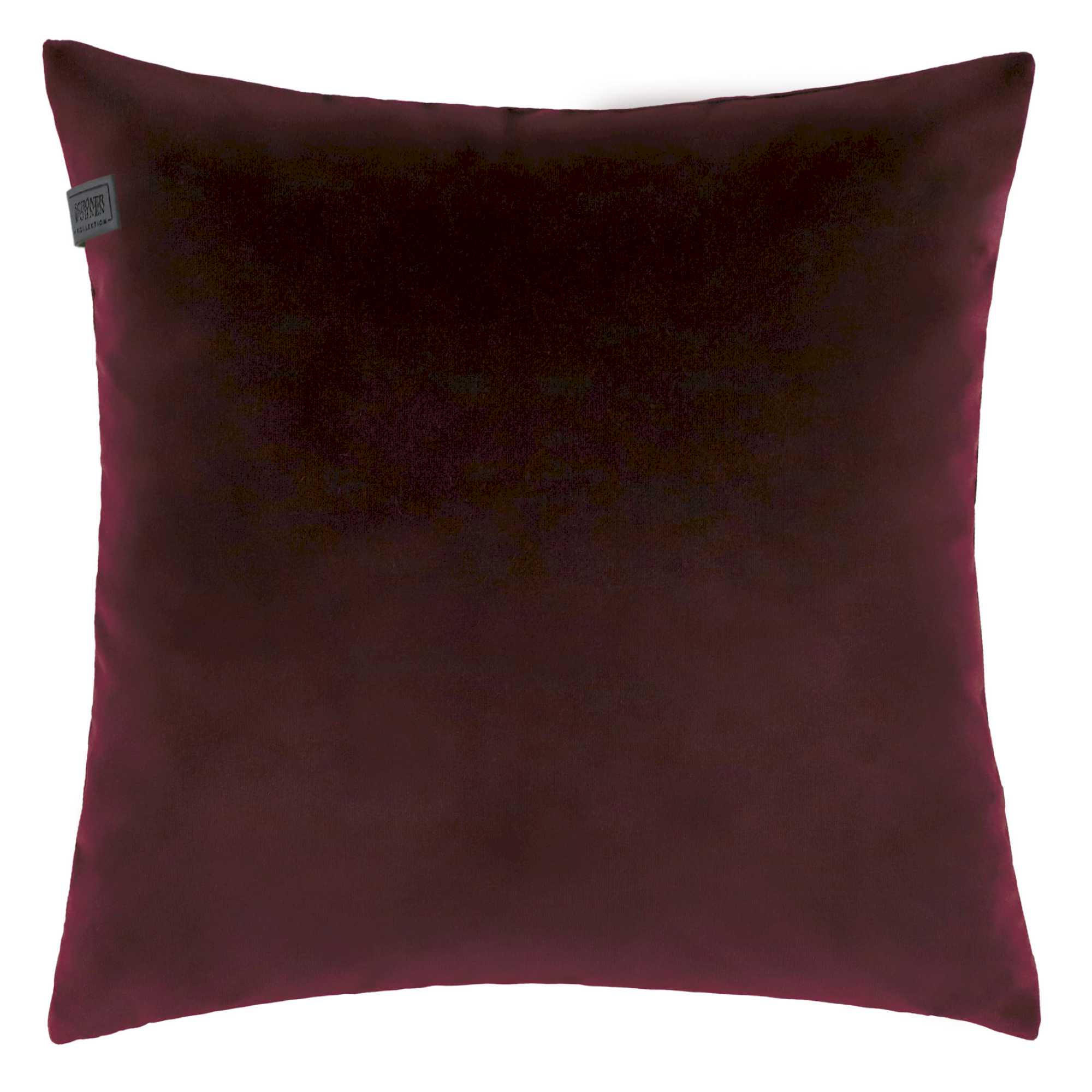 KISSENHÜLLE SOUL - Rot, Textil (45/45cm) - Schöner Wohnen