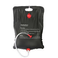 CAMPING Dusche, Maße: 60 x 42 cm Fassungsvolumen: ca. 20 Liter - Transparent, Kunststoff (42/60cm) - Haushalt International