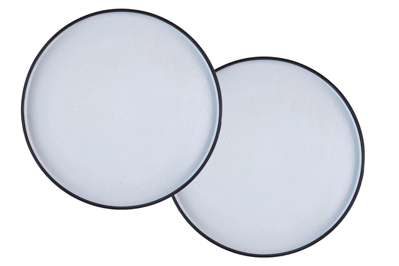 SERVIERPLATTEN Gourmet Ø33cm - 2er-Set - Onyx - Schwarz, Keramik (33/3/33cm) - Björn