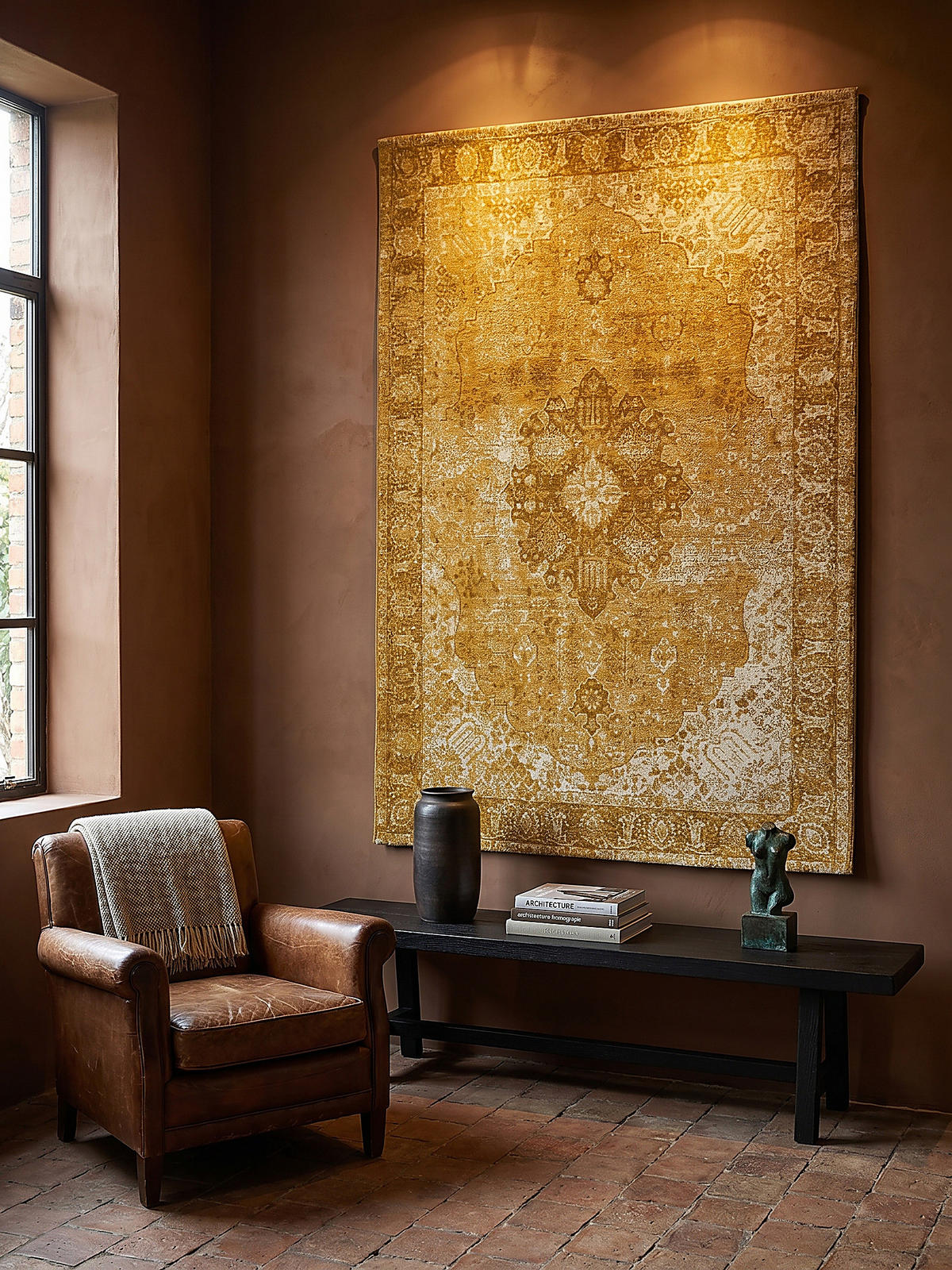 TEPPICH COQUET 120/170 cm - Gelb, Textil (170/120cm) - KADIMA DESIGN
