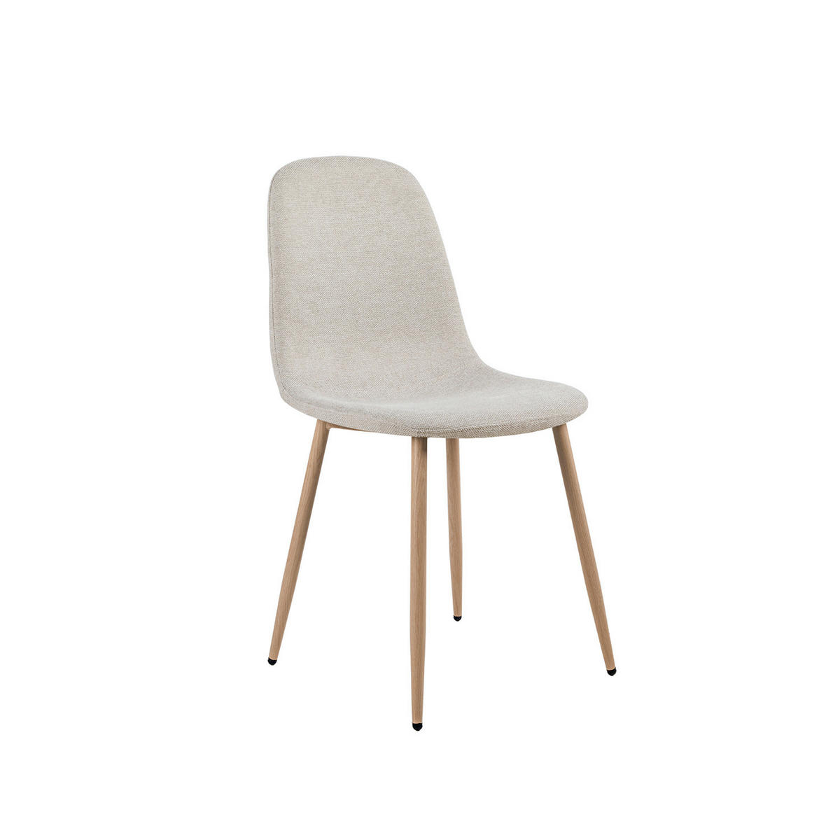 ESSZIMMERSTUHL Ellis Beige 43 cm x 87 cm - Beige, Textil (43/87/54cm) - Klast Home