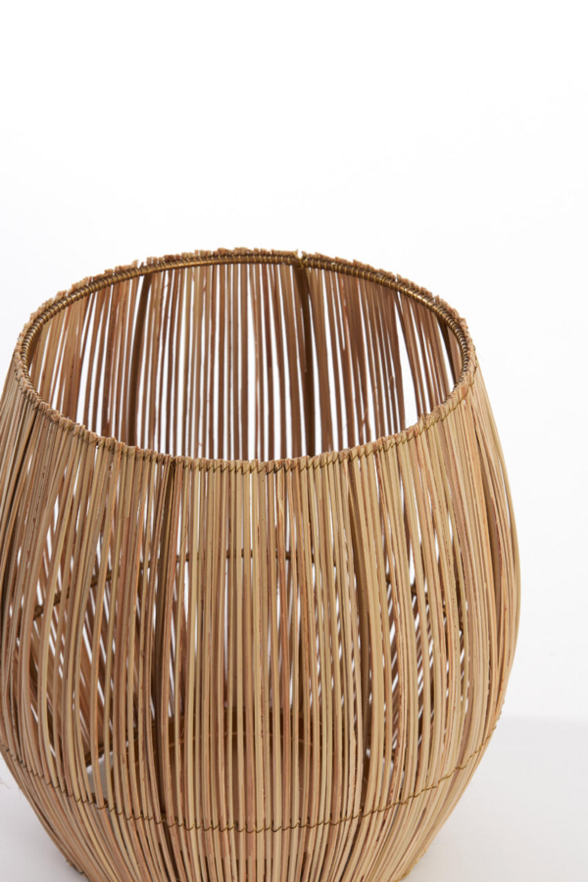 TEELICHT Evisa Braun Ø25/27 cm - Braun, Holz (25/27/25cm) - Light & Living