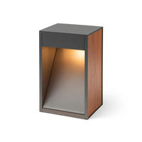 AUSSENLEUCHTE KING 30 Anthrazitgrau 7 W IP65 - Grau, Metall (175/185/30cm) - Rendl