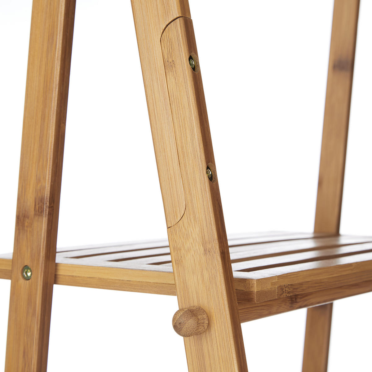 HANDTUCHHALTER - Hellbraun, Holz (53/152/31cm) - Relaxdays