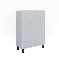 MIDISCHRANK Agasta Weiß 56.2 x 83.2 cm - Weiß, Holzwerkstoff (56.2/83.2/28cm) - Vicco