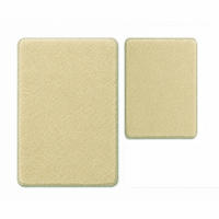 BADEMATTE Set 2tlg UNI BEIGE - Beige, Textil (60/100cm) - ROLFNERS