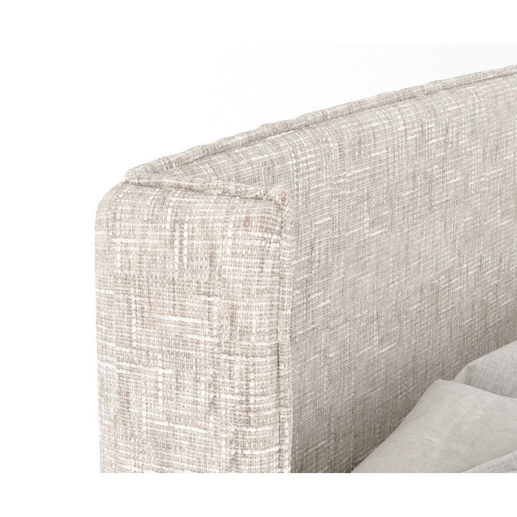 Thumbnail - Maison de Reve Kontinentalbett, Creme, Textil, Buche, Kiefer, H3, Höhe ca. 20 cm, 140x200 cm, Reach, FSC 100%, Made in E...