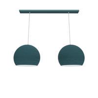 HÄNGELEUCHTE Focus X2 - Blau, Metall (70/25/30cm) - Lumicom