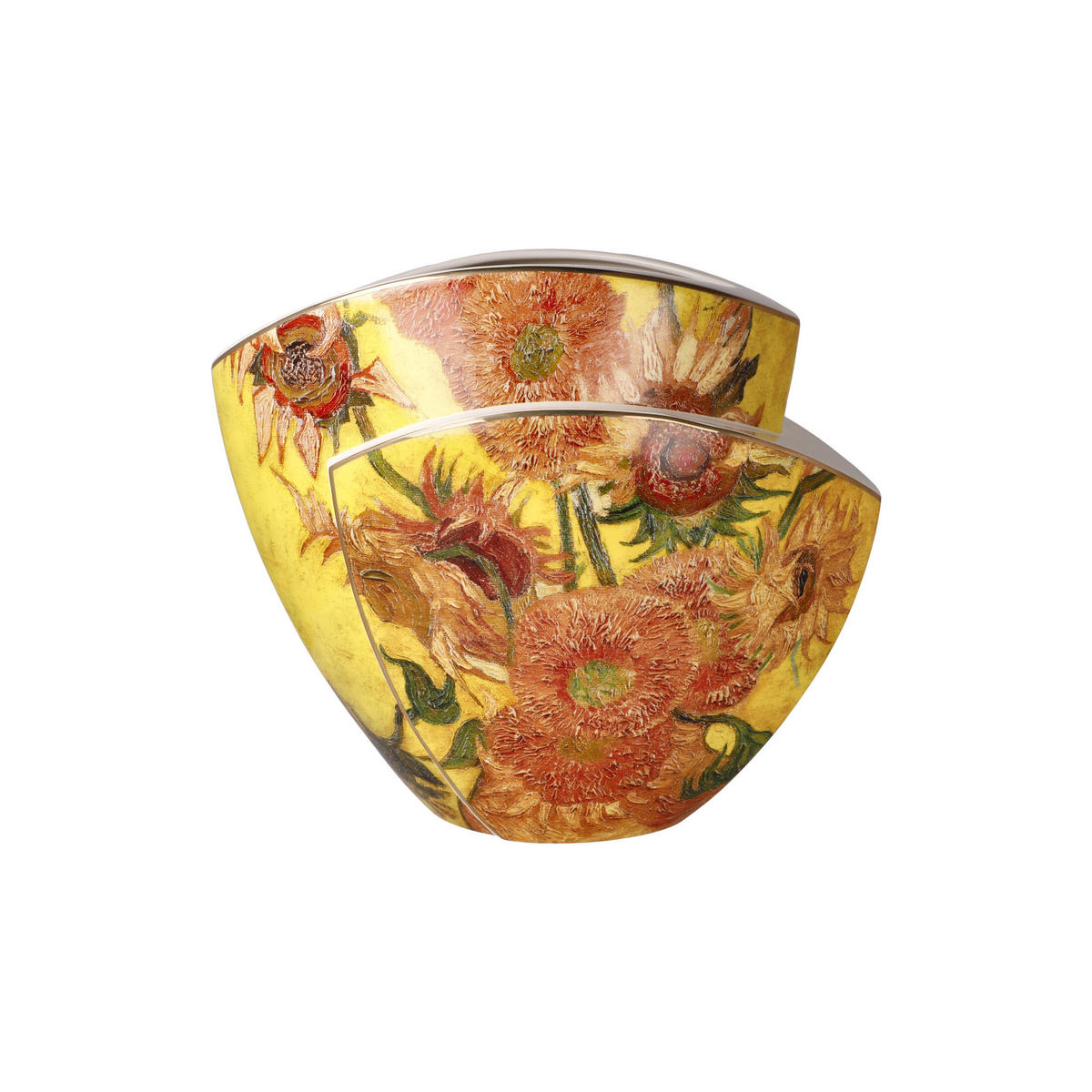 VASE Vincent van Gogh - Sonnenblumen, Porzellan, Bunt, 29 cm - Multicolor, Keramik (29cm) - Goebel
