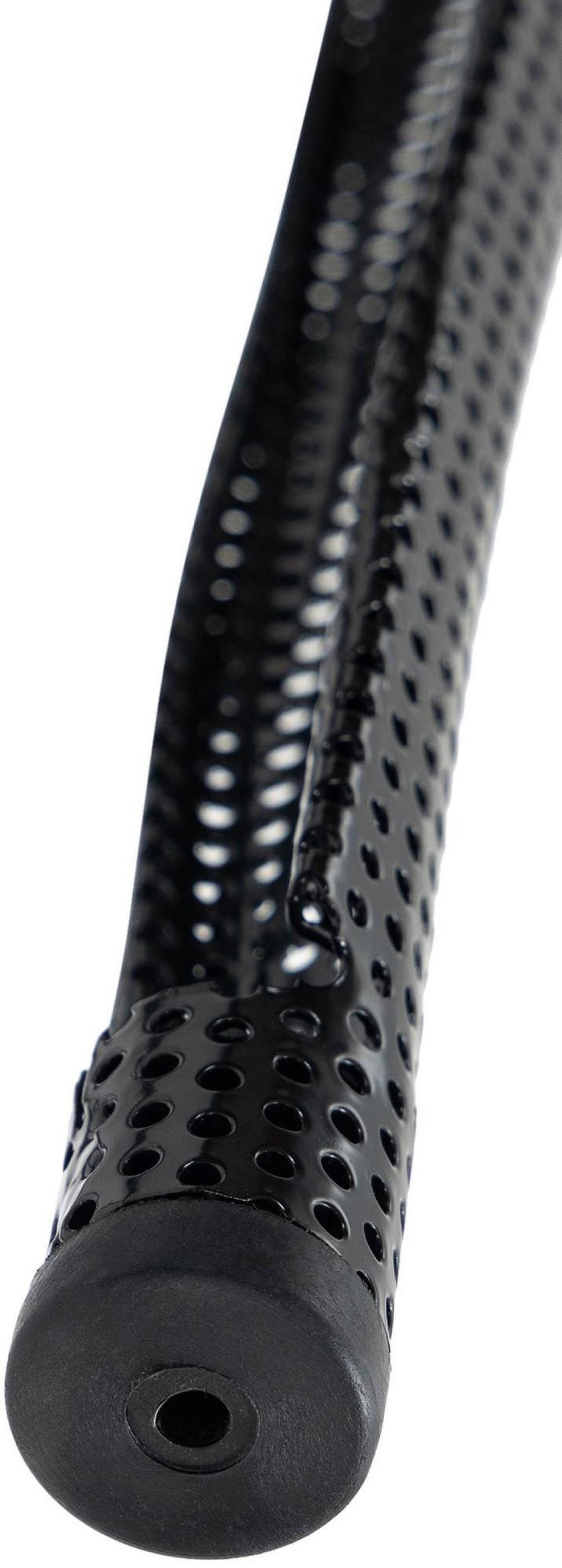 BARHOCKER 4er Set Metall schwarz - Schwarz, Metall (43/77/43cm) - CLP