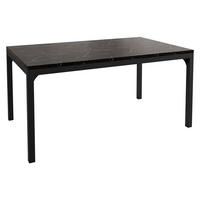 COUCHTISCH Mocca 1 - Schwarz, Holzwerkstoff/Metall (60/100/50cm) - MIRJAN24