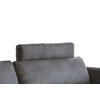KOPFSTÜTZE MALTA Grau Webstoff - Grau, Textil (100/23/15cm) - KAWOLA