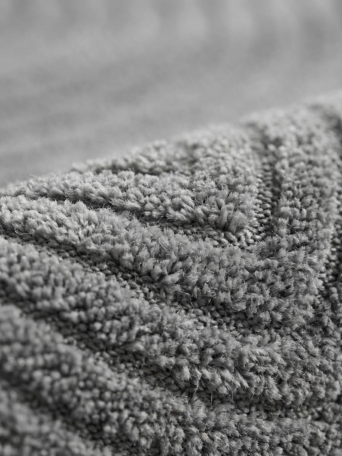 TEPPICH Wohnzimmer Hoch-Tief 3D-Effekt Organische Bögen mit 3D-Effekt OEKO-TEX 3D-Relief Boho Silber 200x290 – RIGI - Silberfarben, Textil (200/290cm) - KADIMA DESIGN