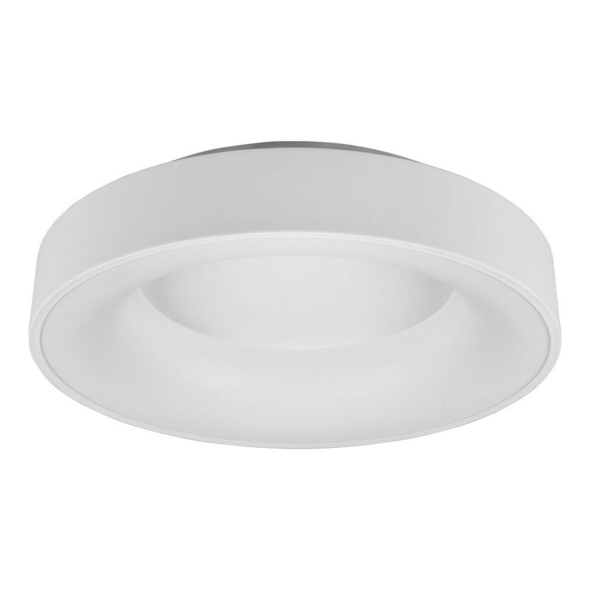 LED DECKENLEUCHTE Girona Weiß Matt - Weiß, Metall (11/45/11cm)