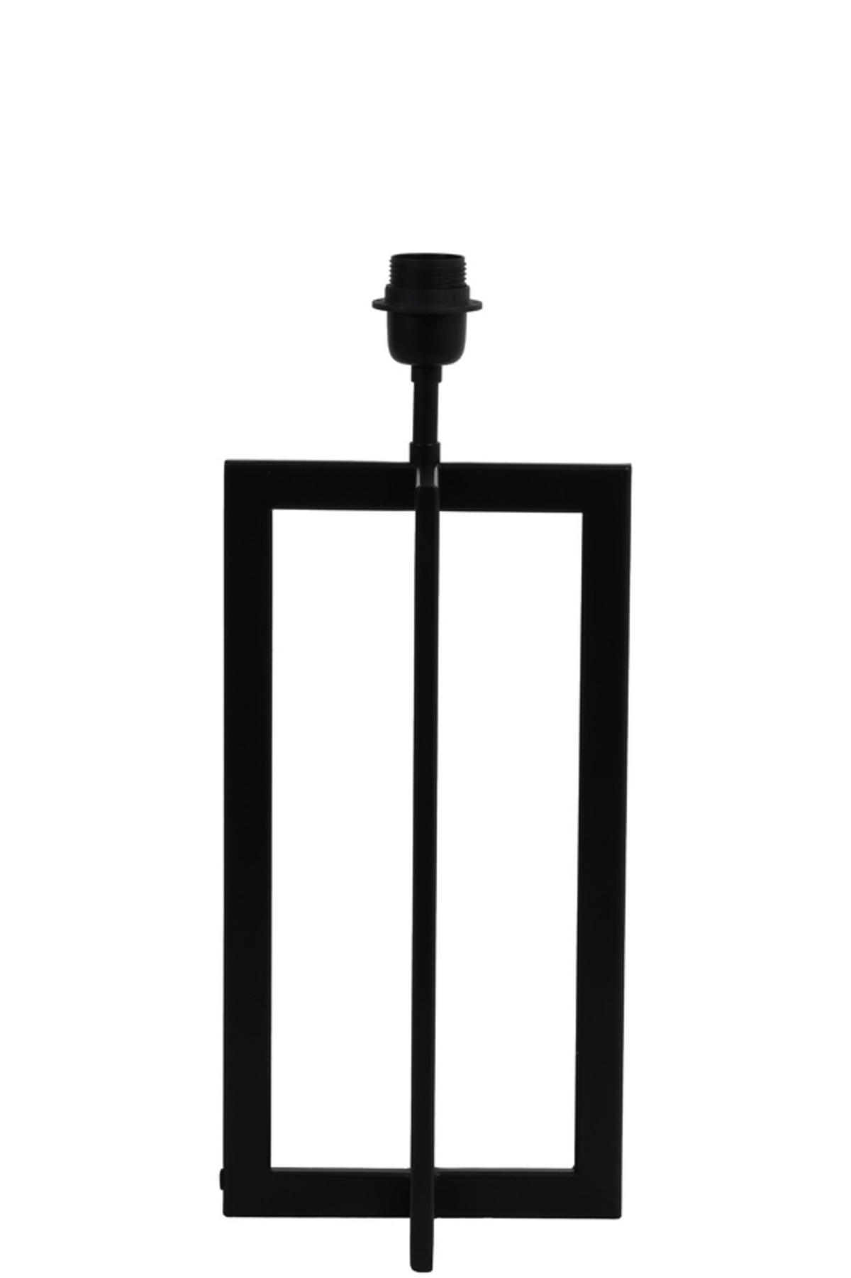 LAMPENFUSS Mace Schwarz 21/21/46 cm - Schwarz, Metall (21/21/46cm) - Light & Living