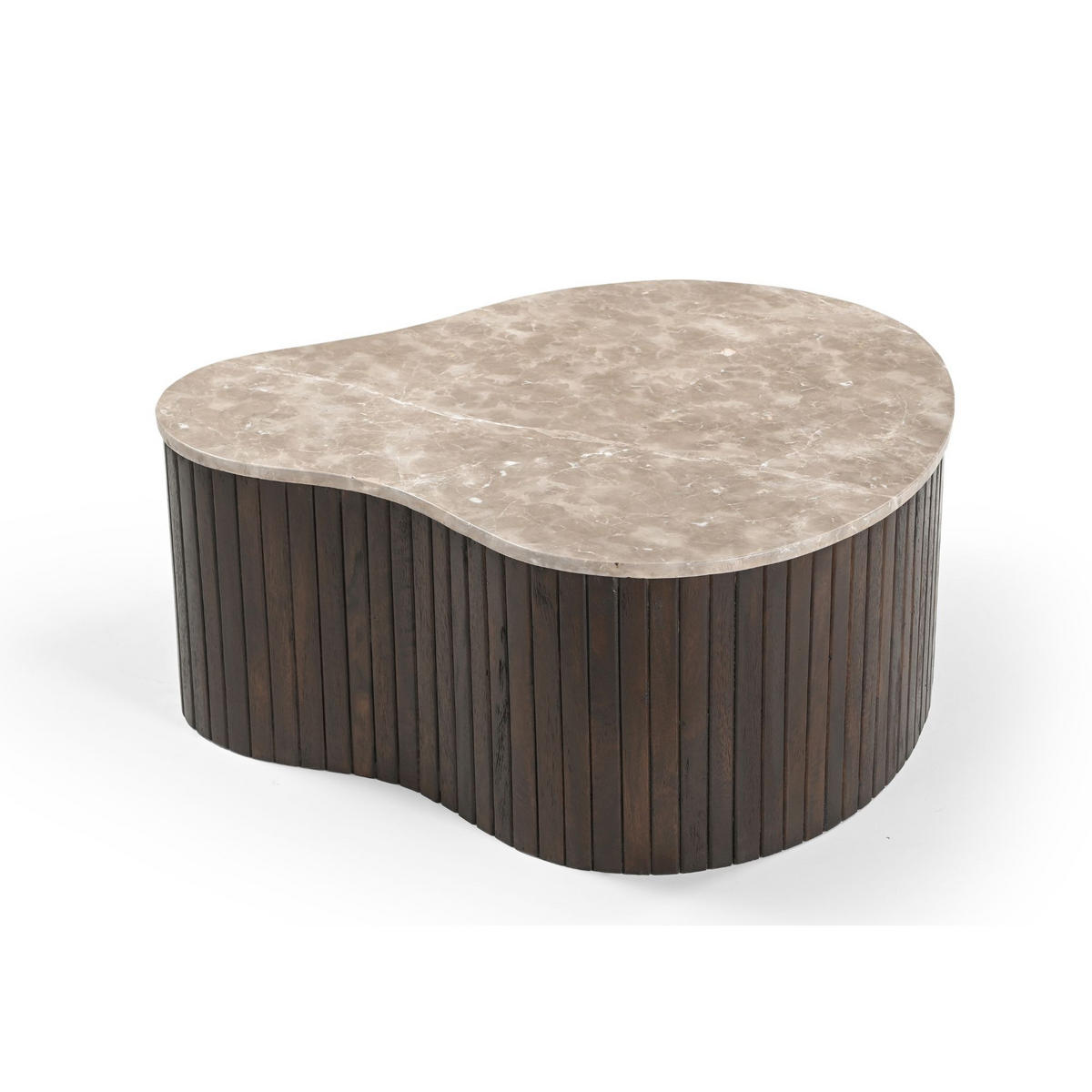 COUCHTISCH Nomi Braun 73/84/34 cm - Braun, Holz (73/84/34cm) - Starfurn