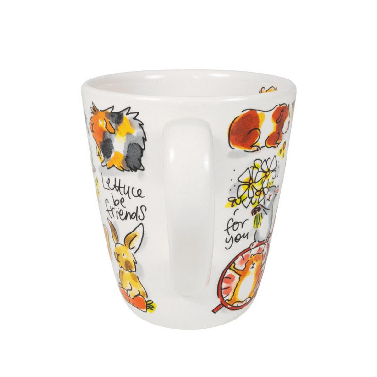 BECHER Ich bin verrückt nach dir in Bunt - 350 ml - Multicolor, Keramik (0.35L) - Blond Amsterdam