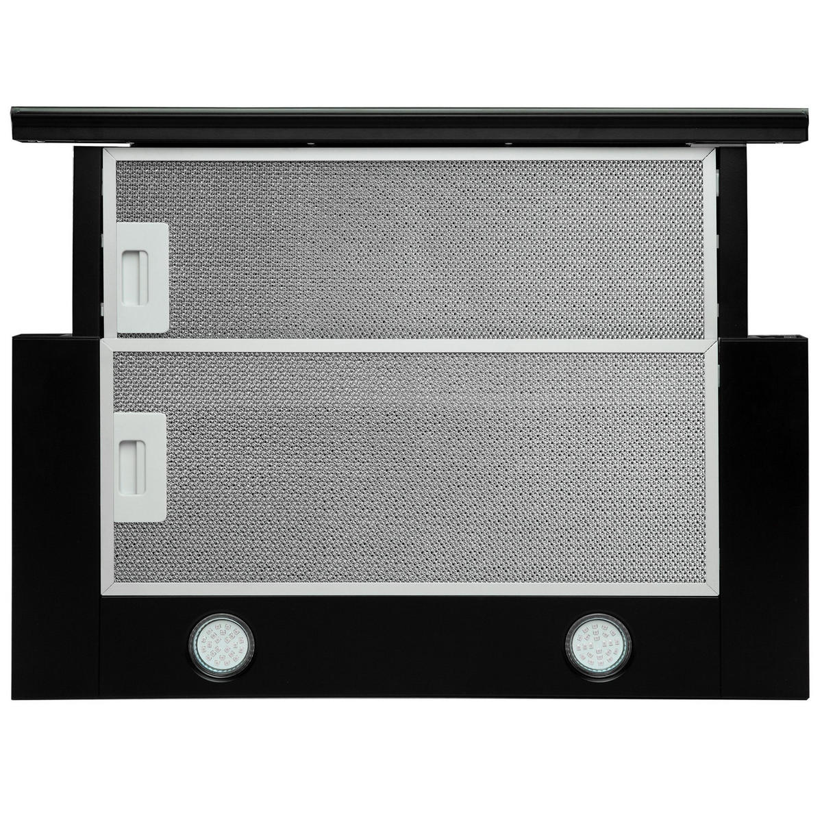 DUNSTABZUGSHAUBE GCH B 117 BL Prime N 60 cm Schwarz - Schwarz, Metall (60/25/30cm) - Gurari