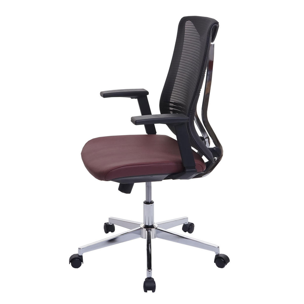 BÜROSTUHL Rot - Rot, Textil (65/110/66cm) - MCW
