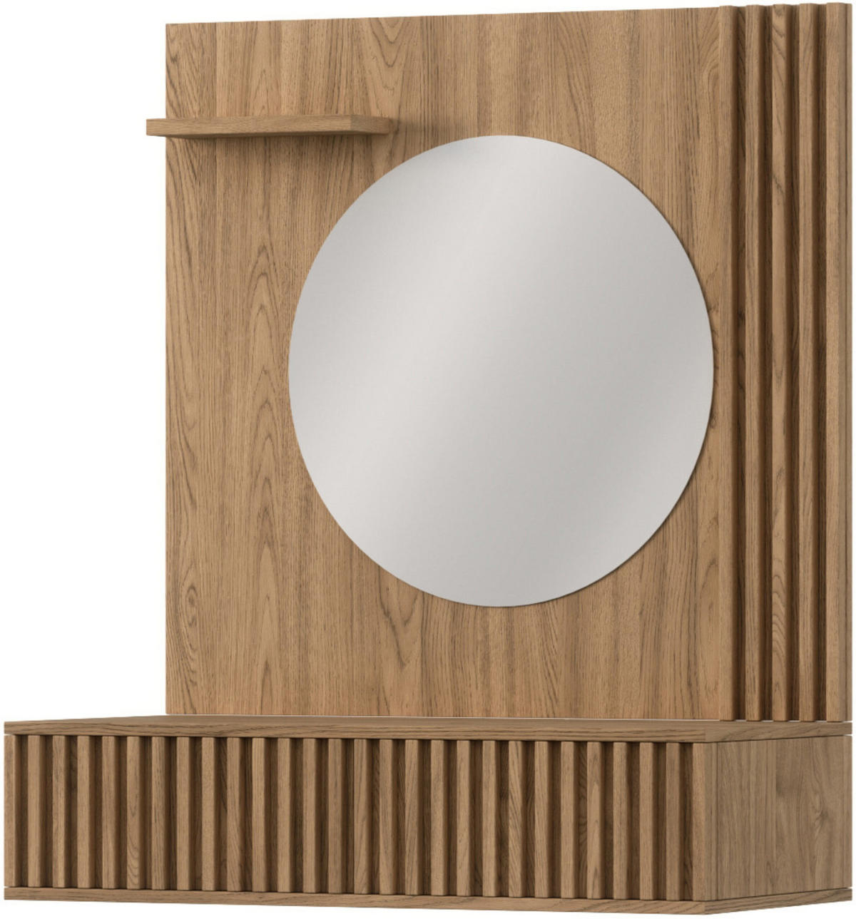 KONSOLETISCH - Konsole/ Schminktisch Entia Artisan - Eiche Artisan, Holzwerkstoff (85/100/40cm) - Möblo