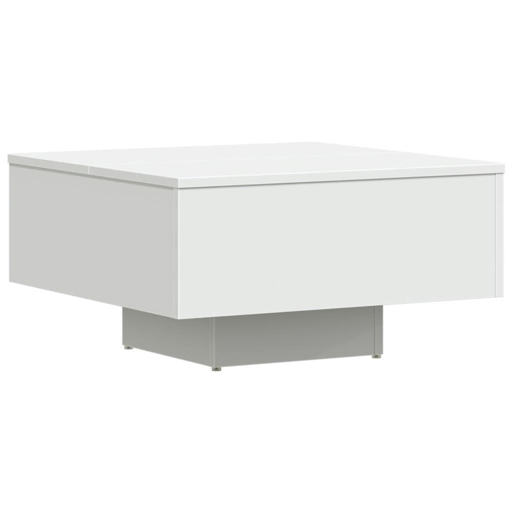 COUCHTISCH Weiß 60x60x31,5 cm Holzwerkstoff - Weiß, Holzwerkstoff (60/60/31.5cm) - furnicato