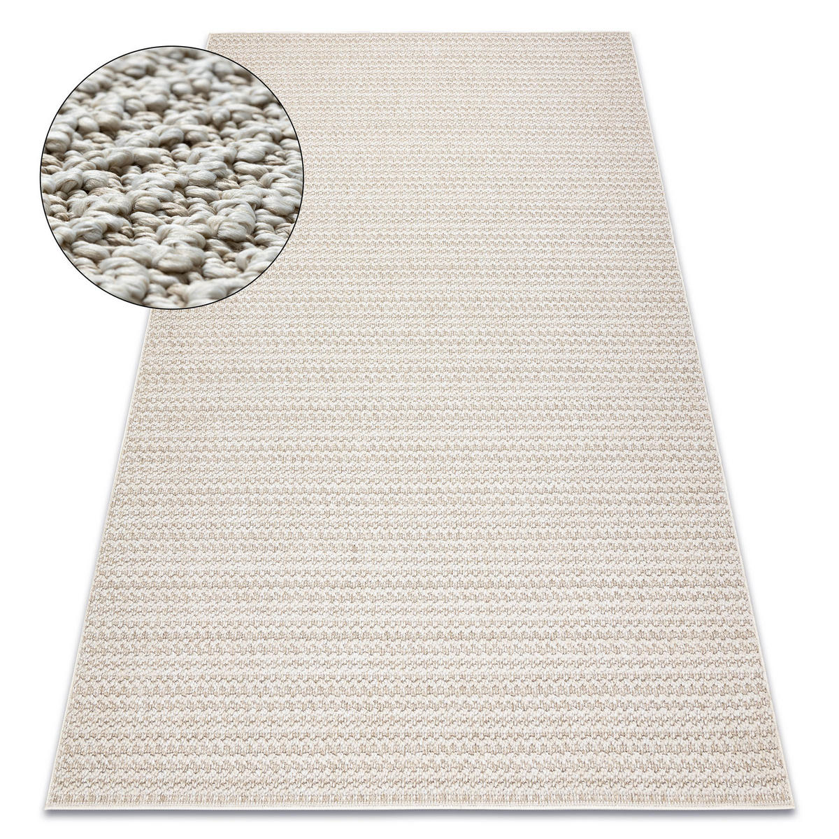 TEPPICH Origi 160/220 cm - Beige, Textil (160/220cm) - rugsX