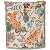 WOHNDECKE – 130 x 160 cm – Strickdecke mit Quasten - Multicolor, Textil (160/130cm)