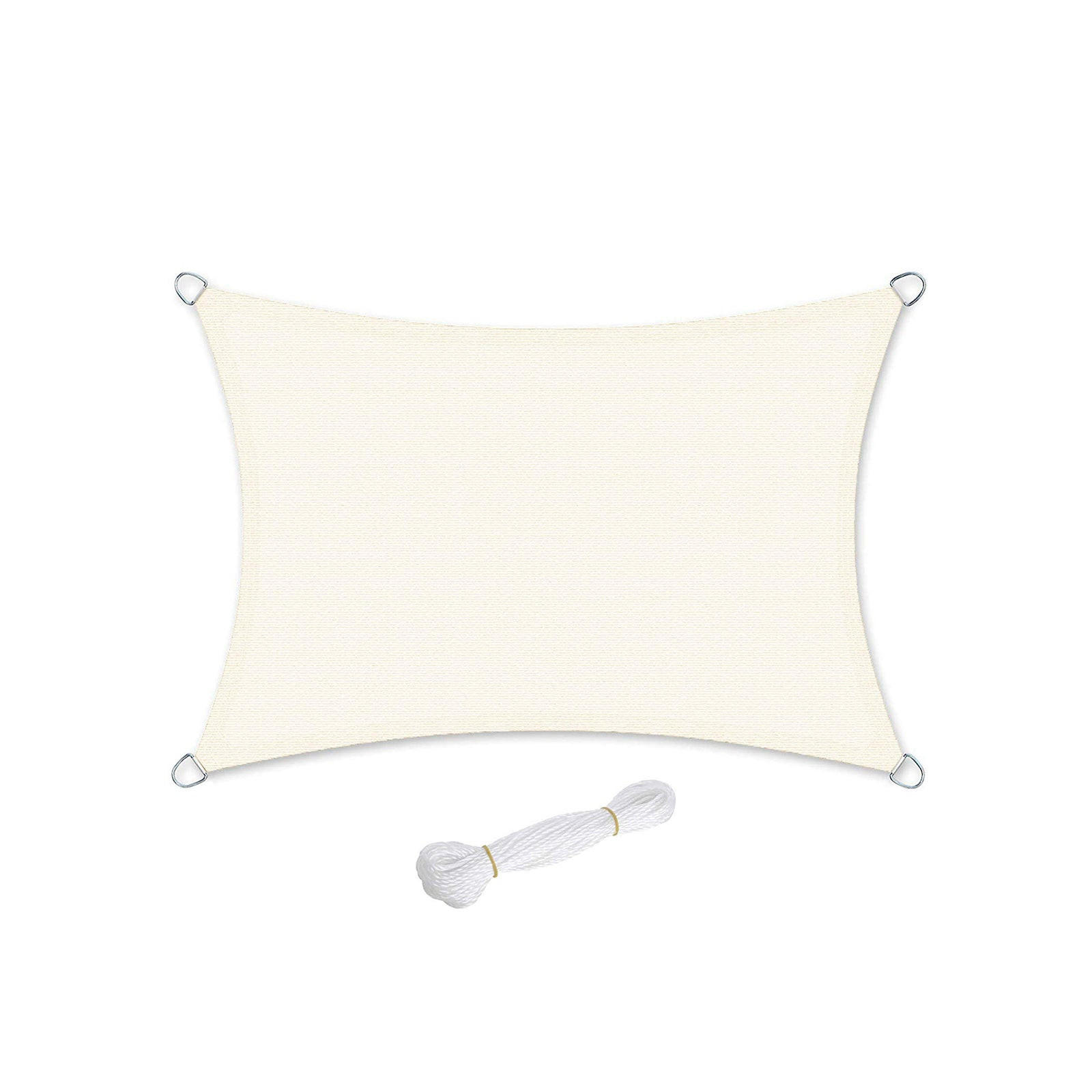 SONNENSEGEL 2 X 3 M - Weiß, Textil (300/200cm) - Hansiro