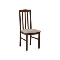 STUHL Bos XII, Holzfarbe: Walnuss - Beige/Walnussfarben, Holz (43/90/48cm) - MIRJAN24