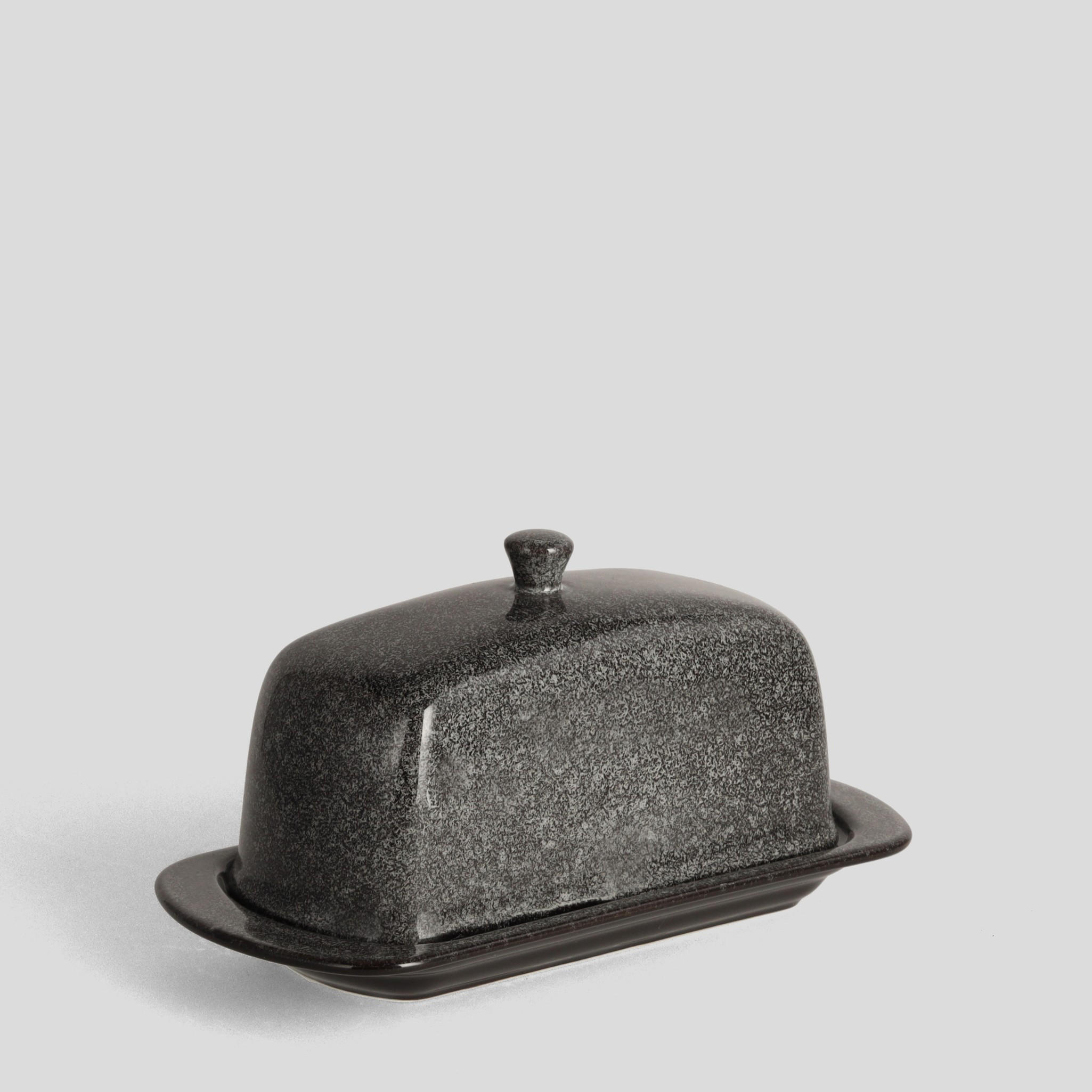 BUTTERDOSE Palia - Grau, Keramik (10/9/20cm) - home&you