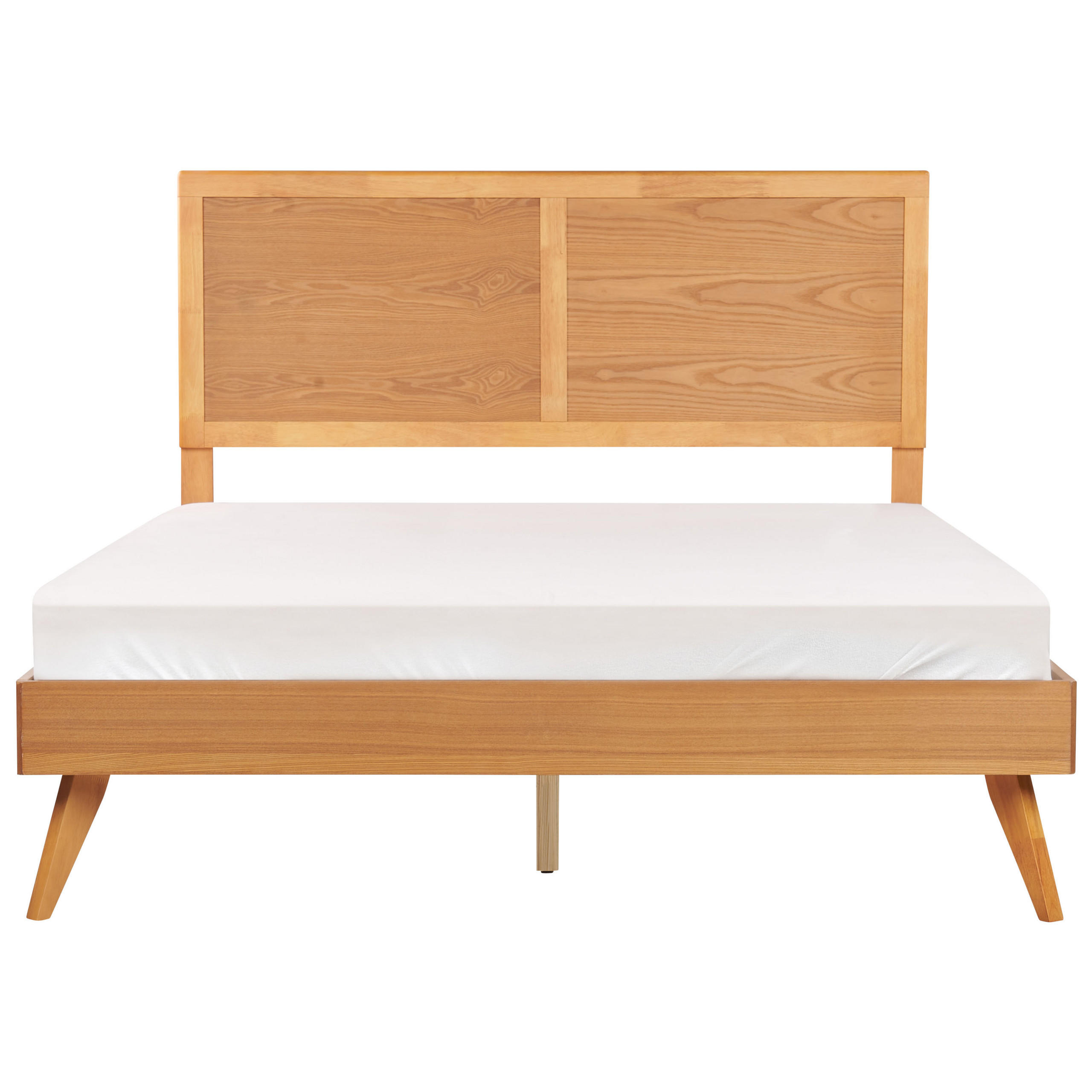 Beliani Bett Hellbraun 160x200 cm