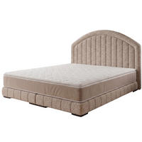 POLSTERBETT LEON2 100x 200 cm Farbe: Beige - Beige, Textil (100/200cm) - A&J MöbelLand