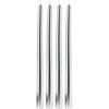 TISCHKERZEN Metallisch 30 cm - Silberfarben, Paraffin (2.1/30/2.1cm) - Home Styling Collection