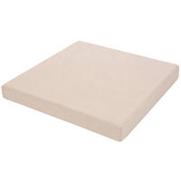 GARTENSTUHL eckig 50/50/5 cm Stoff Creme - Creme, Textil (50/5/50cm) - CLP
